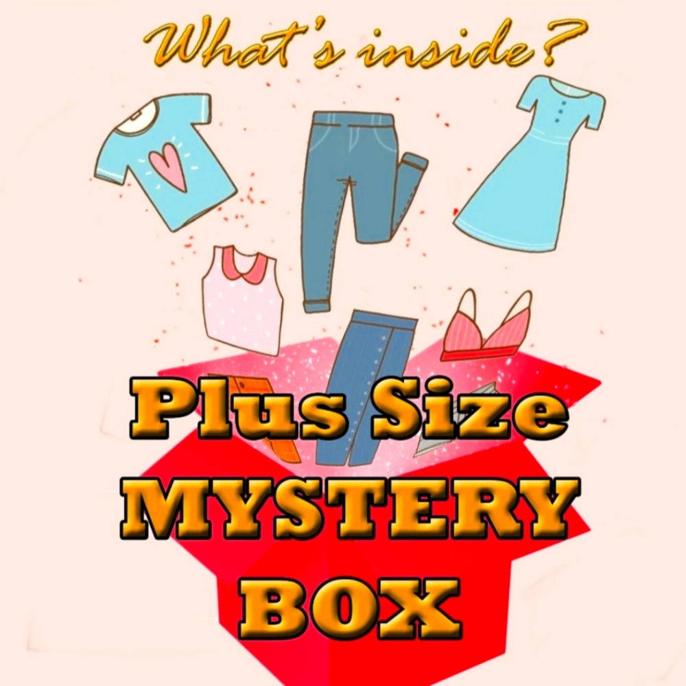 10 Pcs Plus Size Womens Clothes Mystery Box New with tags!!! Size 1X 2X …